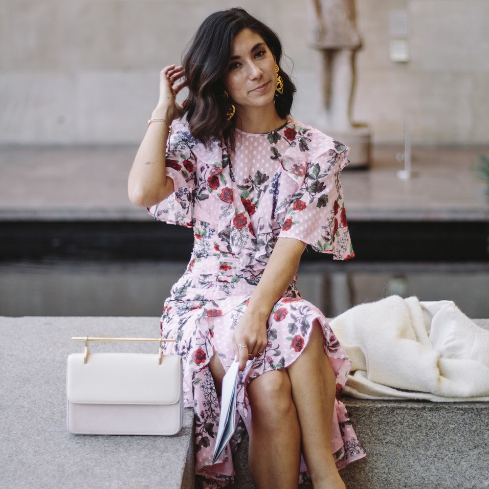 Keepsake the Label pink floral dress